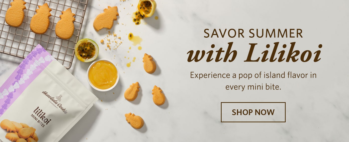 Savor Summer with Lilikoi. Experience a pop of island flavor in every mini bite. Shop now.