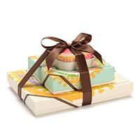 Floral Lei Gift Tower Angled